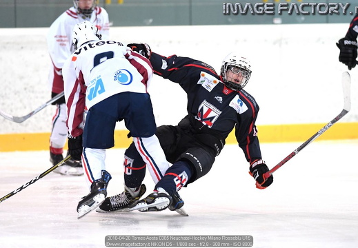 2018-04-28 Torneo Aosta - Neuchatel-Hockey Milano Rossoblu U15 (3-1)
